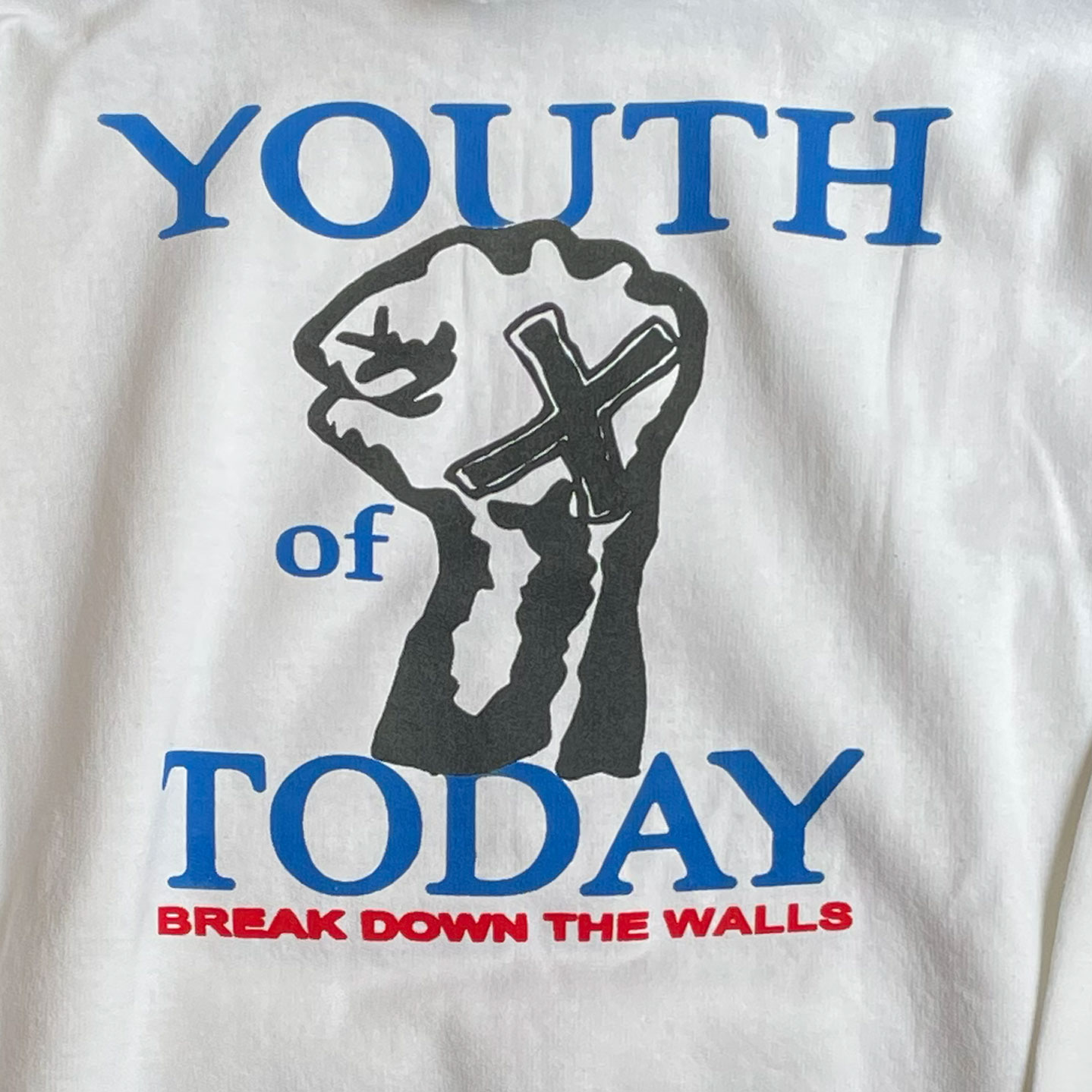 YOUTH OF TODAY パーカー BREAK DOWN THE WALLS