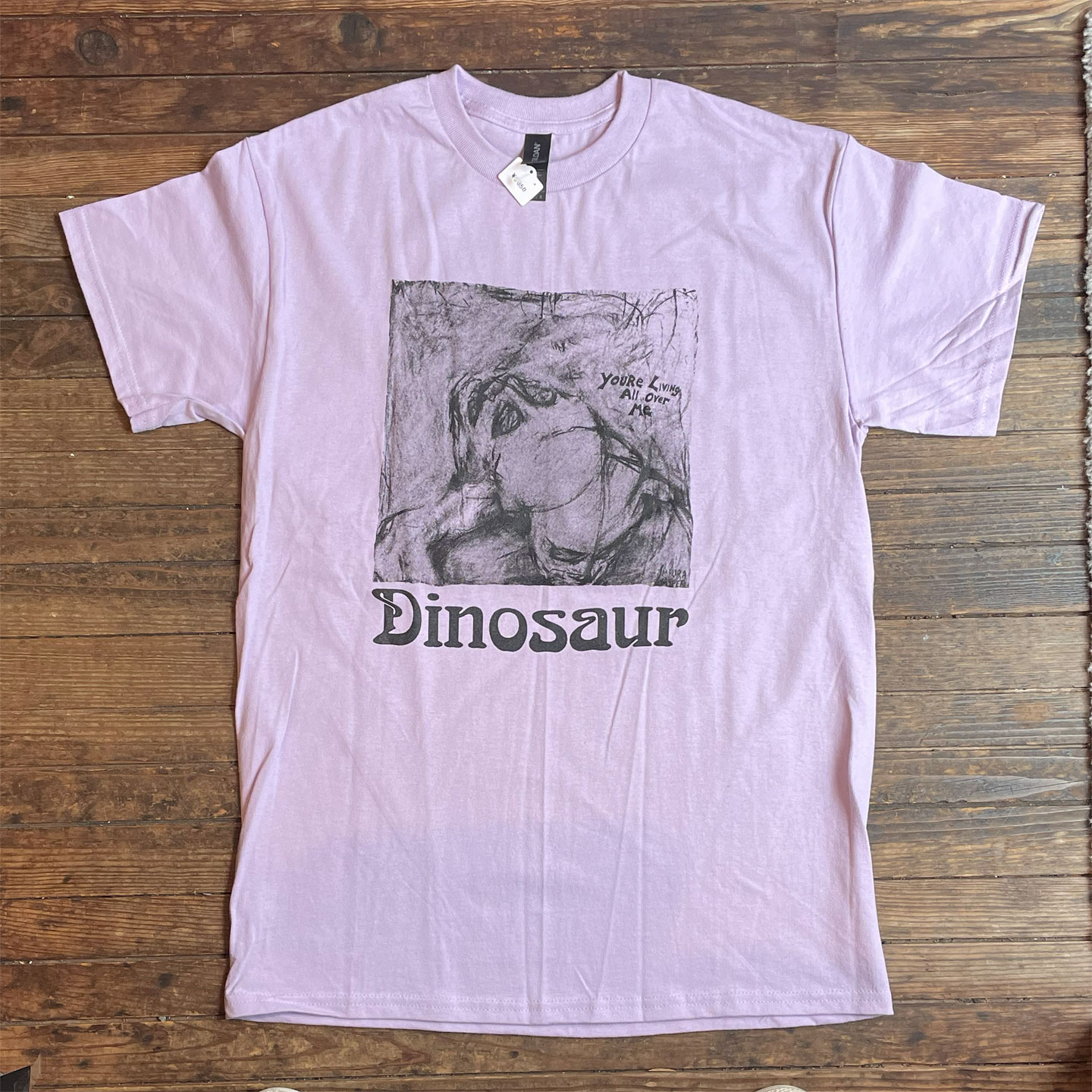 DINOSAUR Jr Tシャツ  You're Living All Over Me