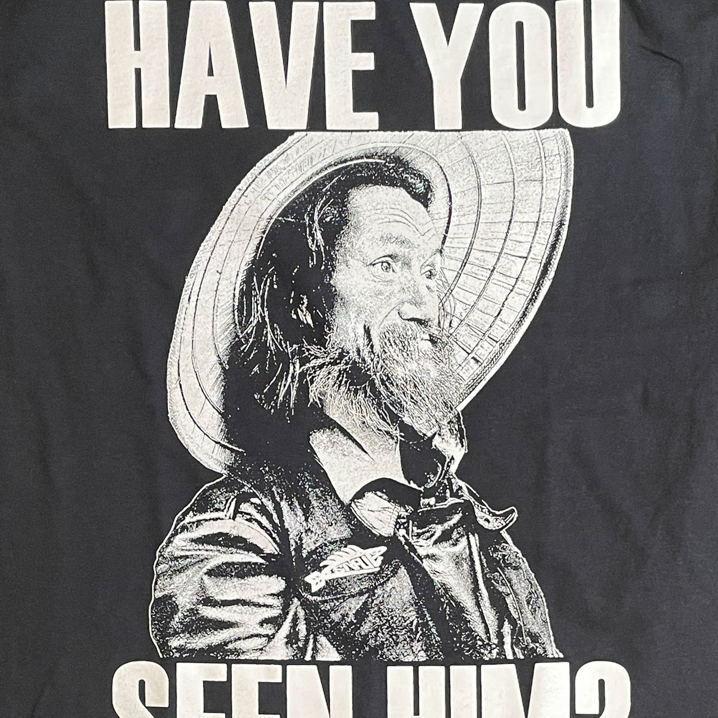 S.N.F.U Tシャツ HAVE YOU SEEN HIM? オフィシャル！